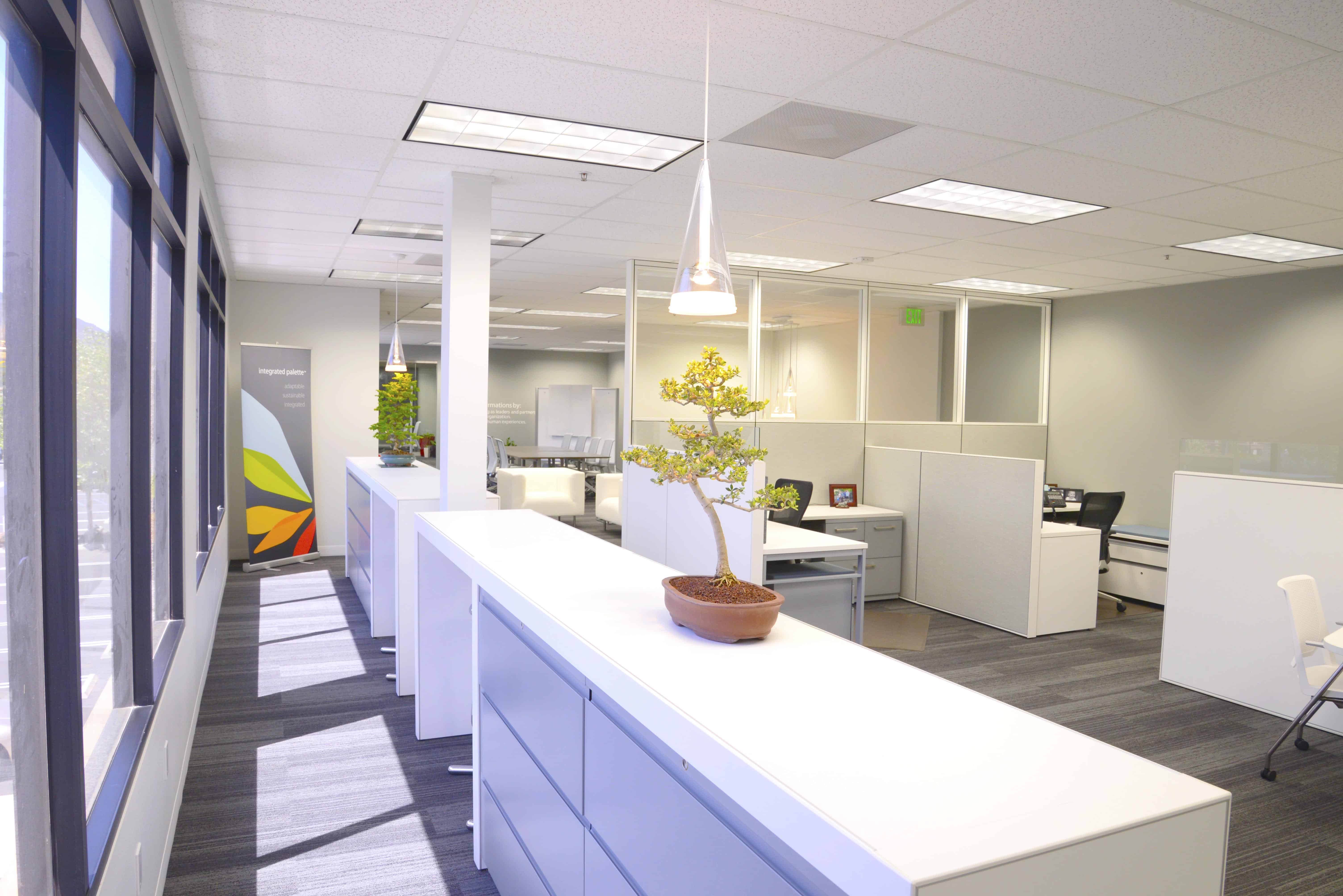 New interior Showroom Remodel at Pacific Office Interiors