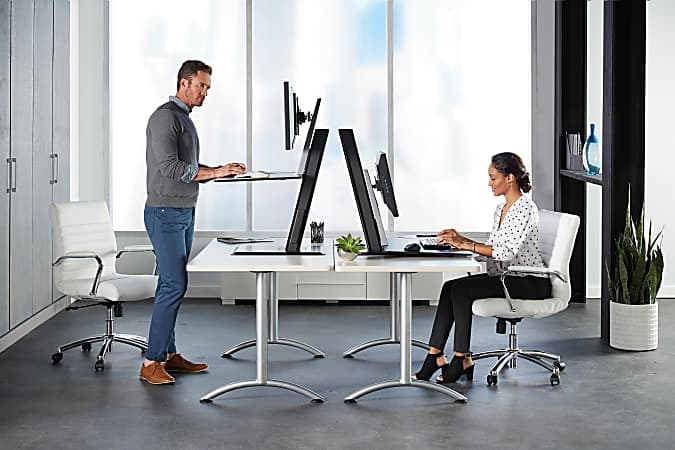 Humanscale Desk Riser for Sitting and Standing