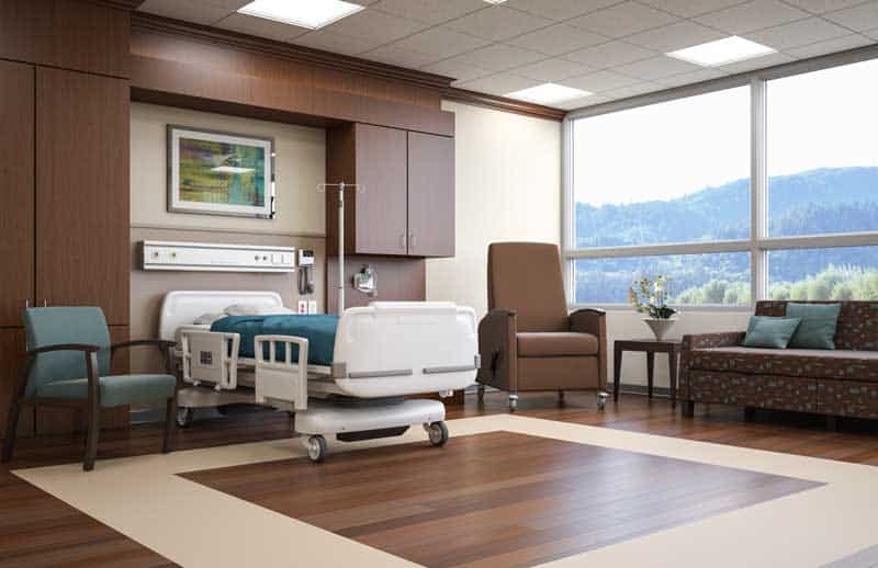 Koncertwood Hospital Room Furniture
