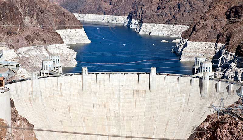 Hoover dam, representing furniture as strong as massive concrete