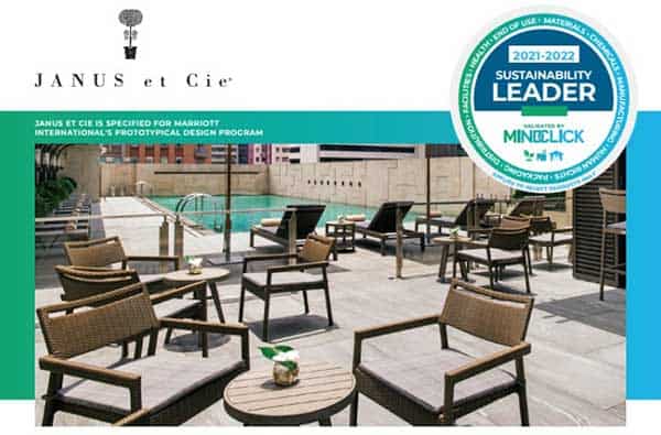 Image showing JANUS et Cie Furniture with the MindClick Certification Seal