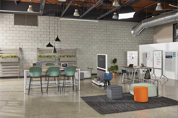 Modern commercial office designs improve collaboration and productivity